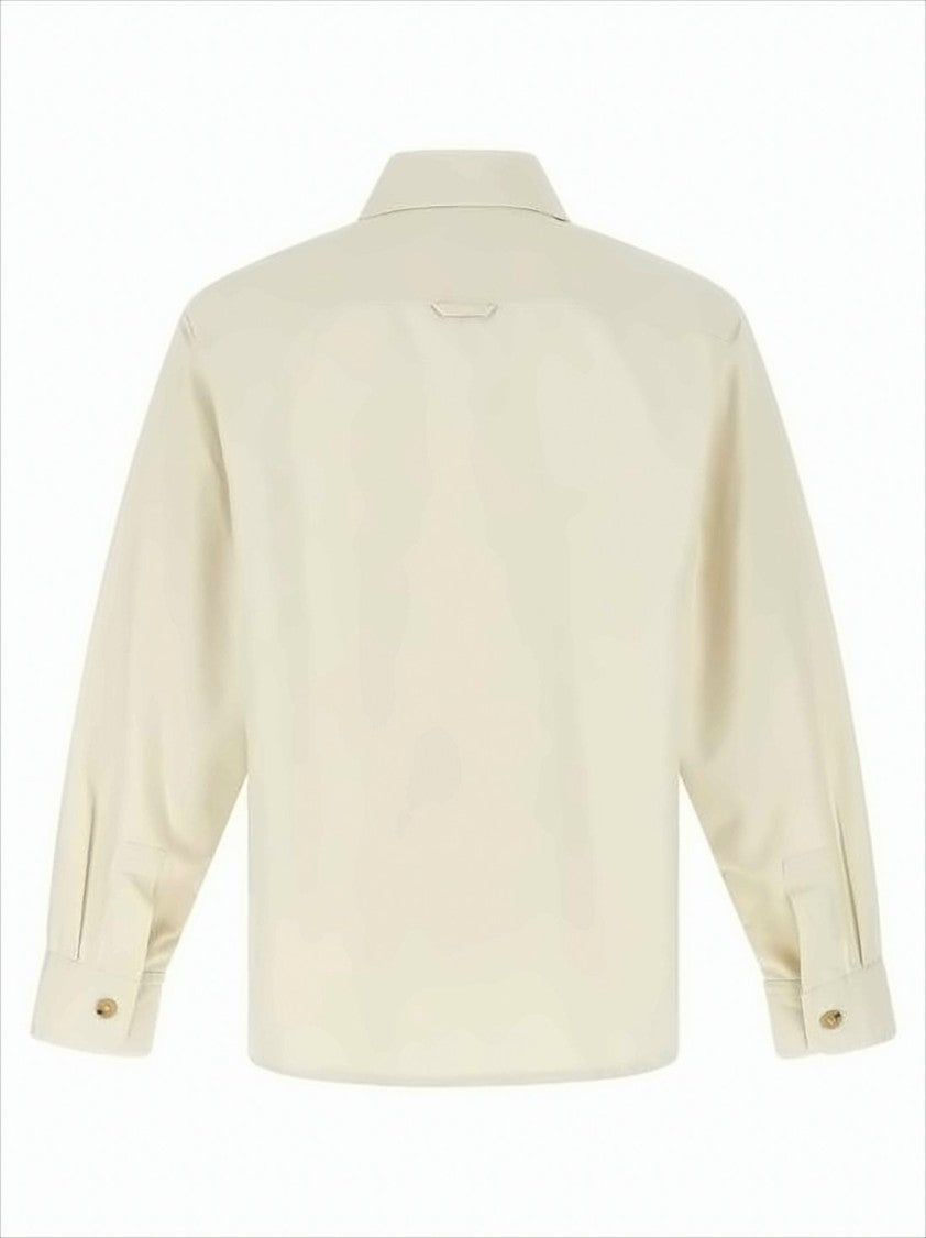 A.P.C. Long-Sleeve Cotton Shirt With Classic Collar