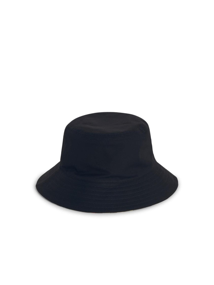 Burberry Bucket' Black Cotton Hat