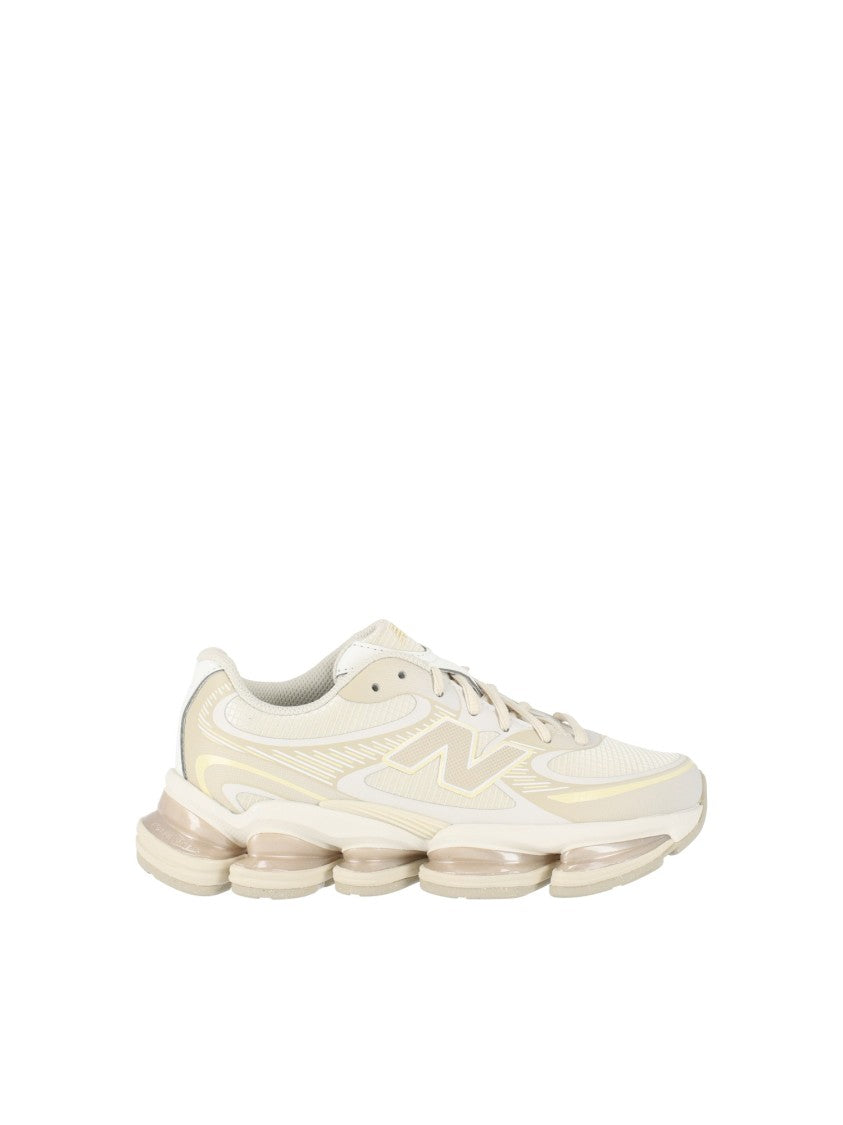 New Balance Linen Neutral Synthetic Low-Top Sneakers