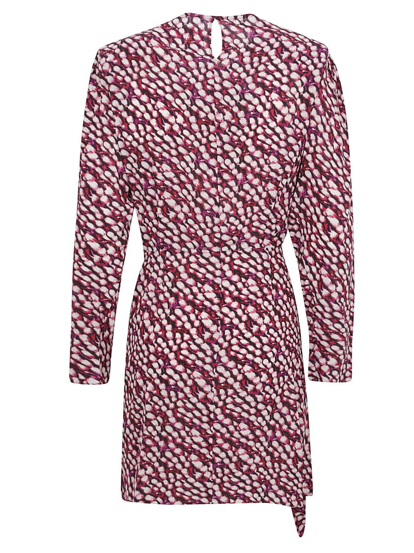 Isabel Marant Étoile Wrap-Design Dress With Gathered Waist