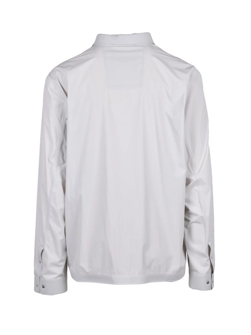 Herno White Polyamide Elastane Technical Stretch Shirt