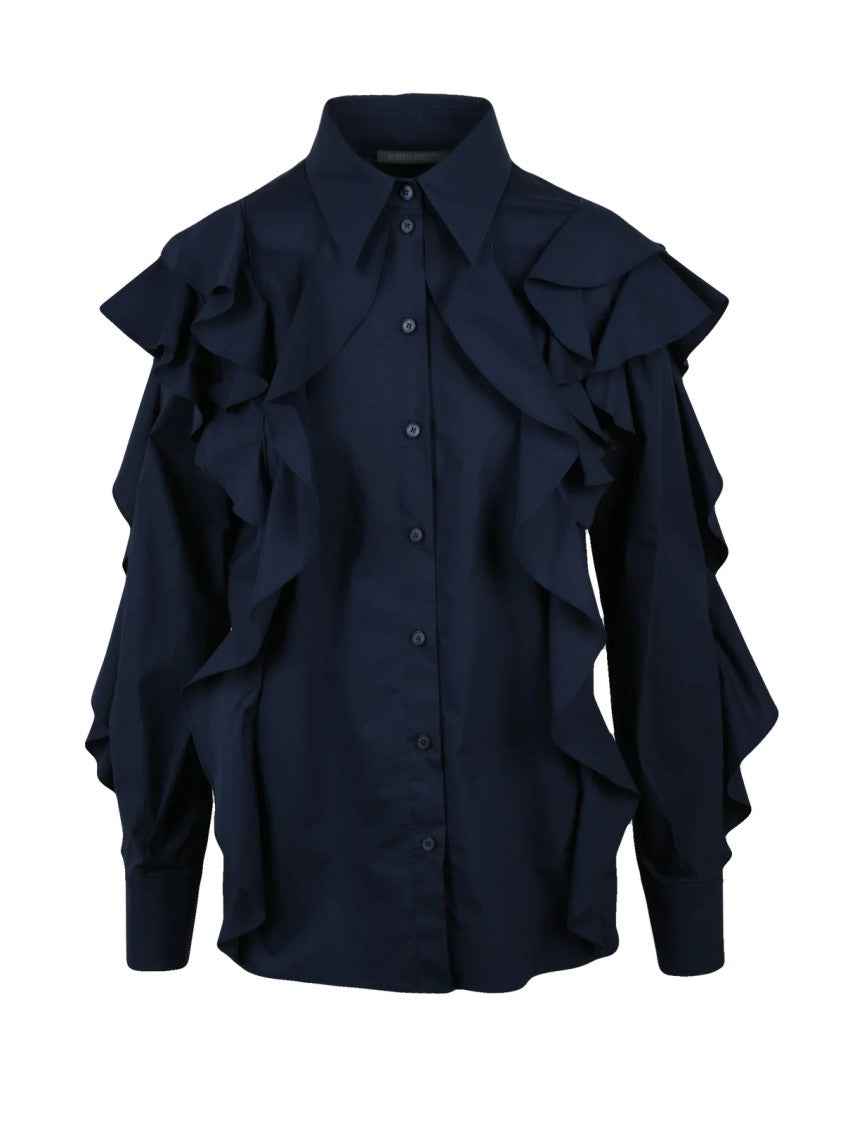 Alberta Ferretti Cotton Stretch Shirt