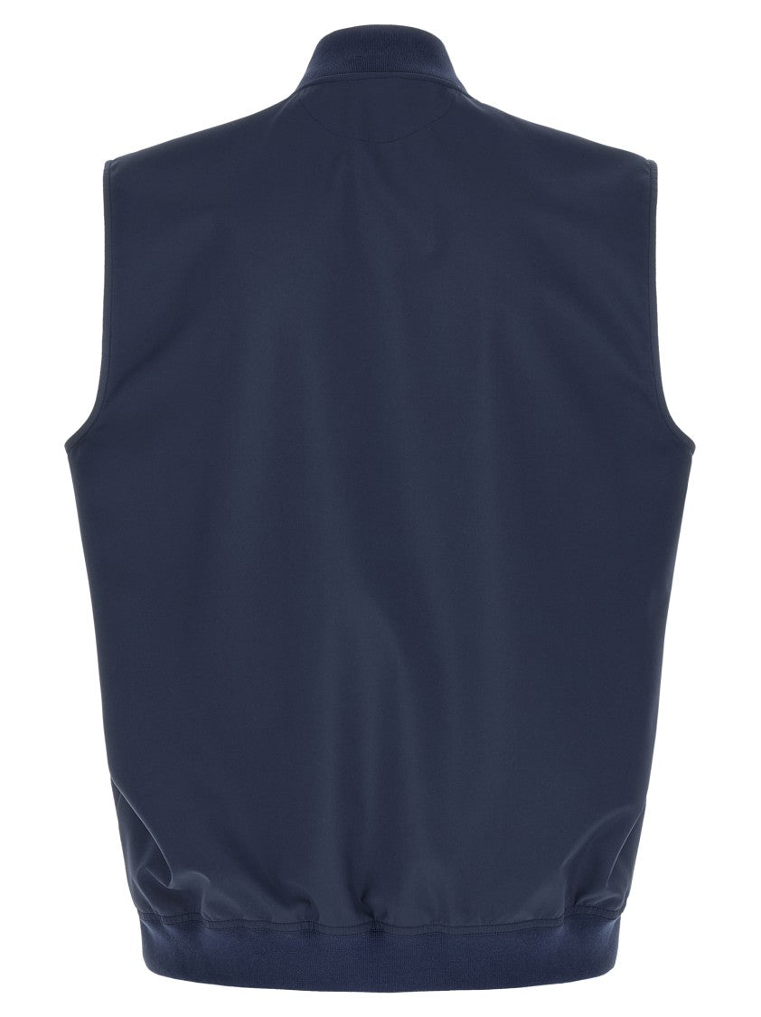 Brunello Cucinelli Logo Nylon Vest