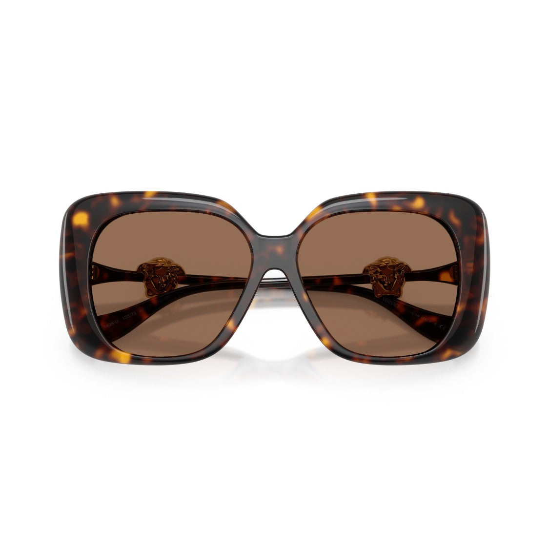 Versace 0Ve4499u Oversized Tortoiseshell Square Sunglasses