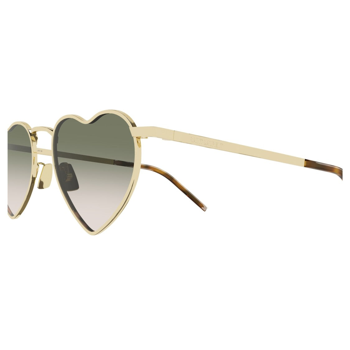 Saint Laurent Sl 301 Loulou Heart-Shaped Gradient Sunglasses