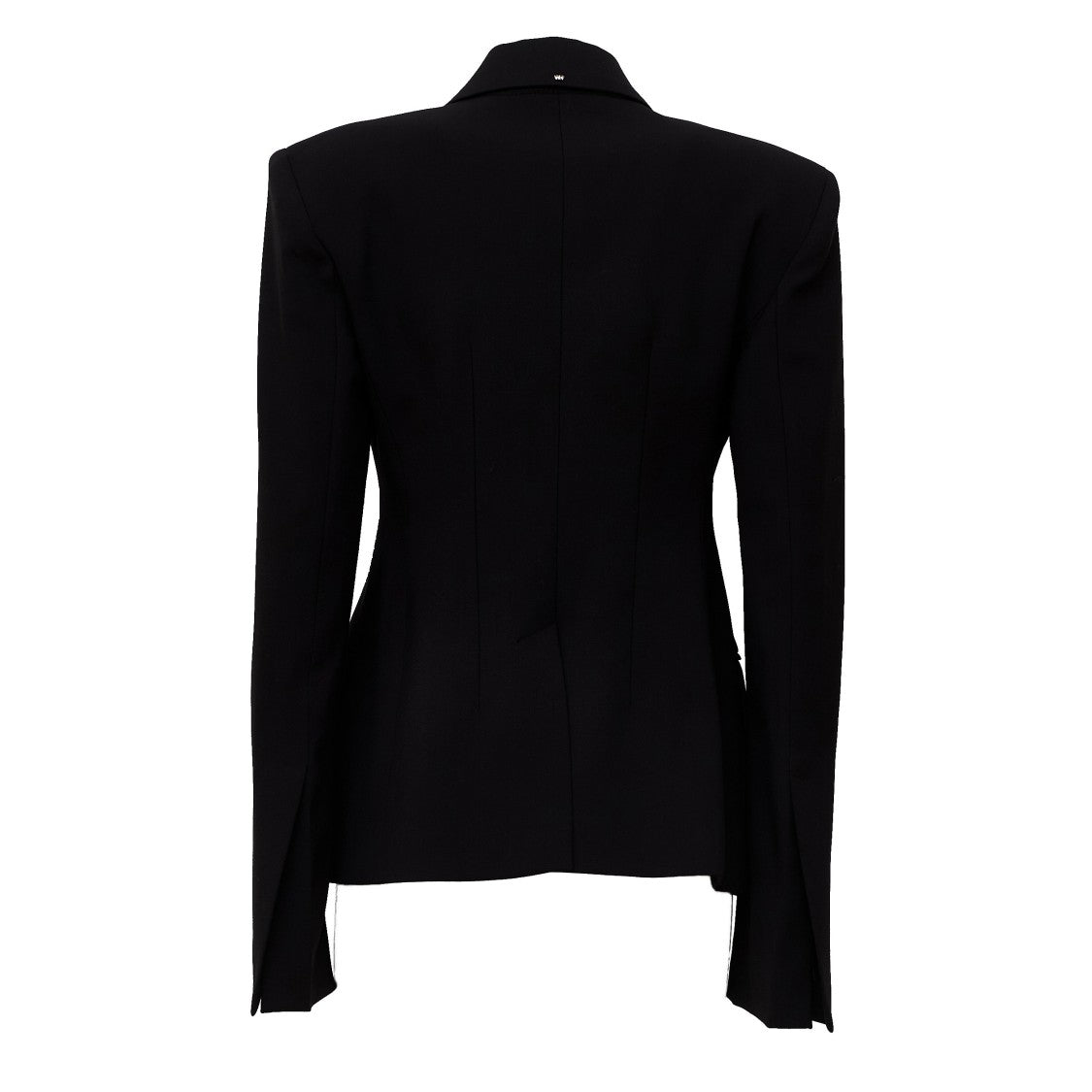 Sportmax Fresia Bielastica Double-Breasted Wool Blazer
