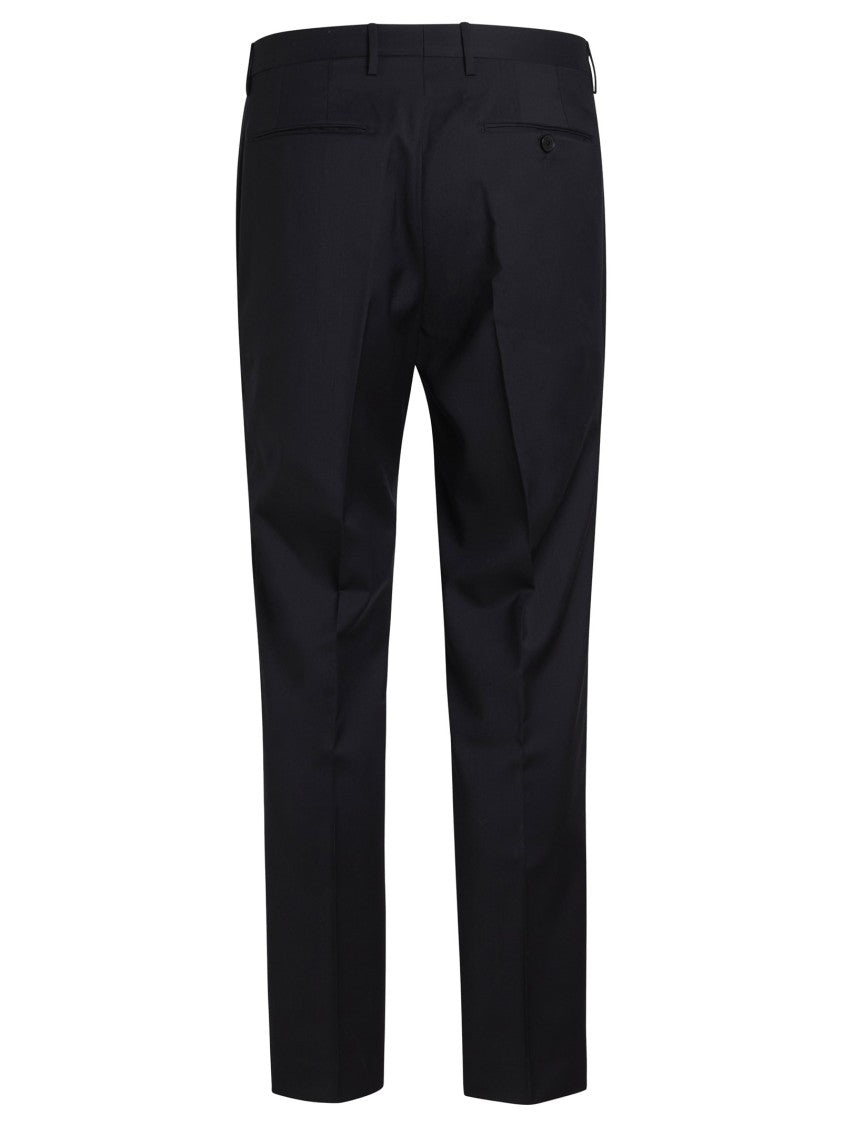 Etro Midnight Blue Straight-Leg Trousers
