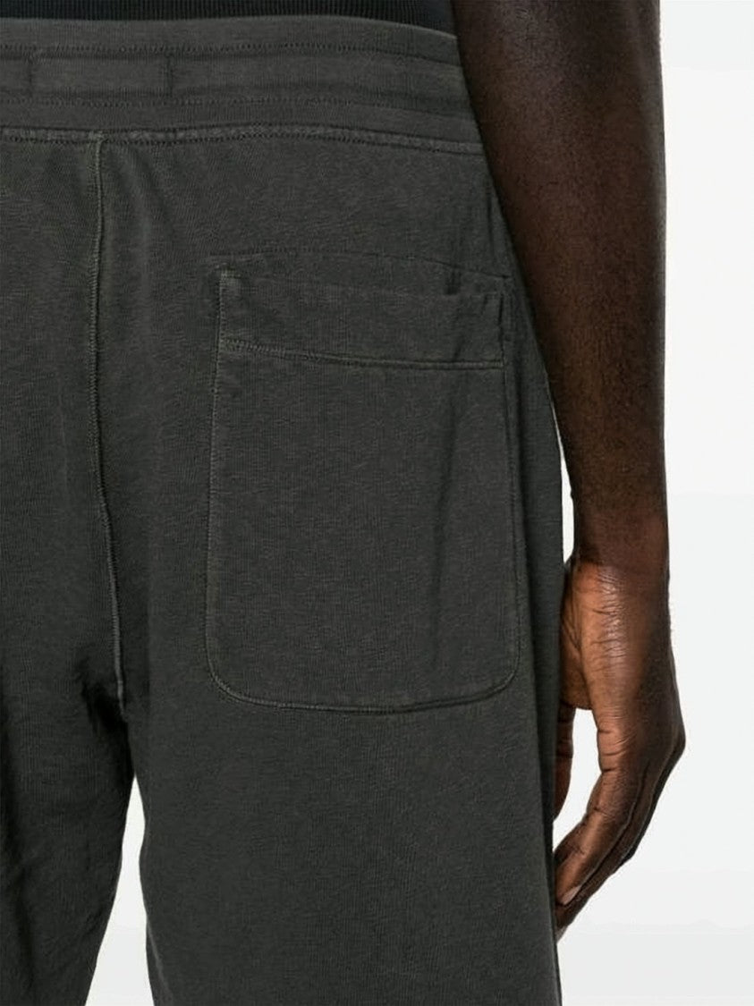 Stone Island Relaxed Fit Grey Cotton Shorts