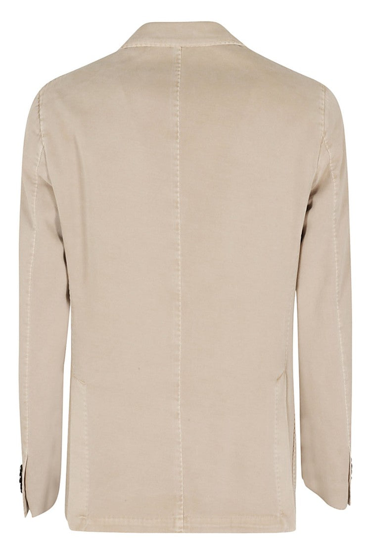 L.B.M. Single-Breasted Jacket With Classic Lapels And Patch Pockets