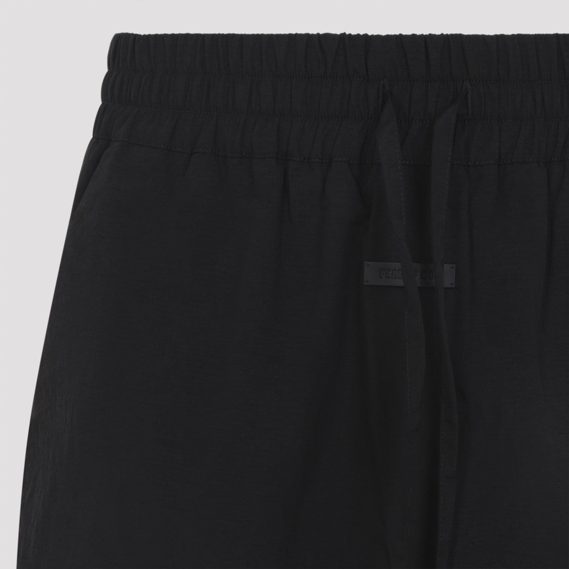Fear Of God Black Bermuda Shorts With Elastic Waistband