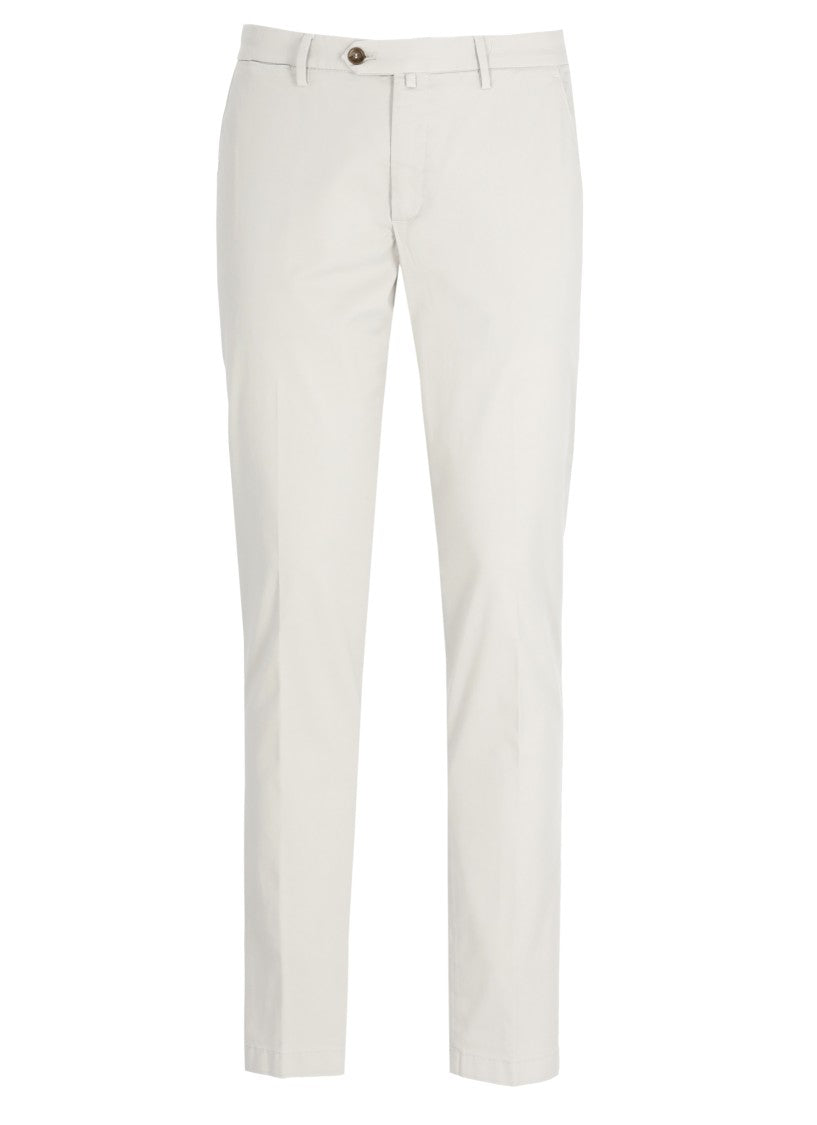 Briglia 1949 Beige Bg04 Cotton Straight-Leg Pants
