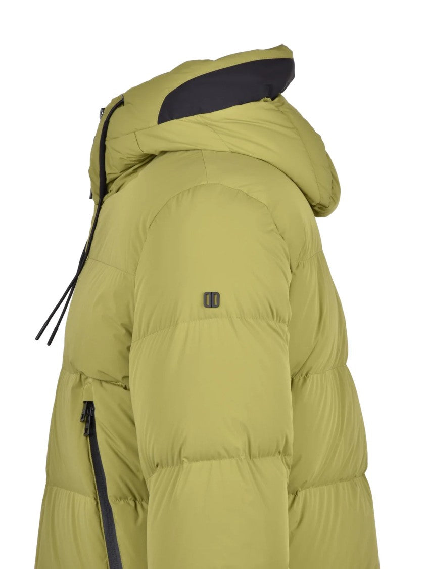 Duno Green Quilted Jump Polyamide Down Jacket