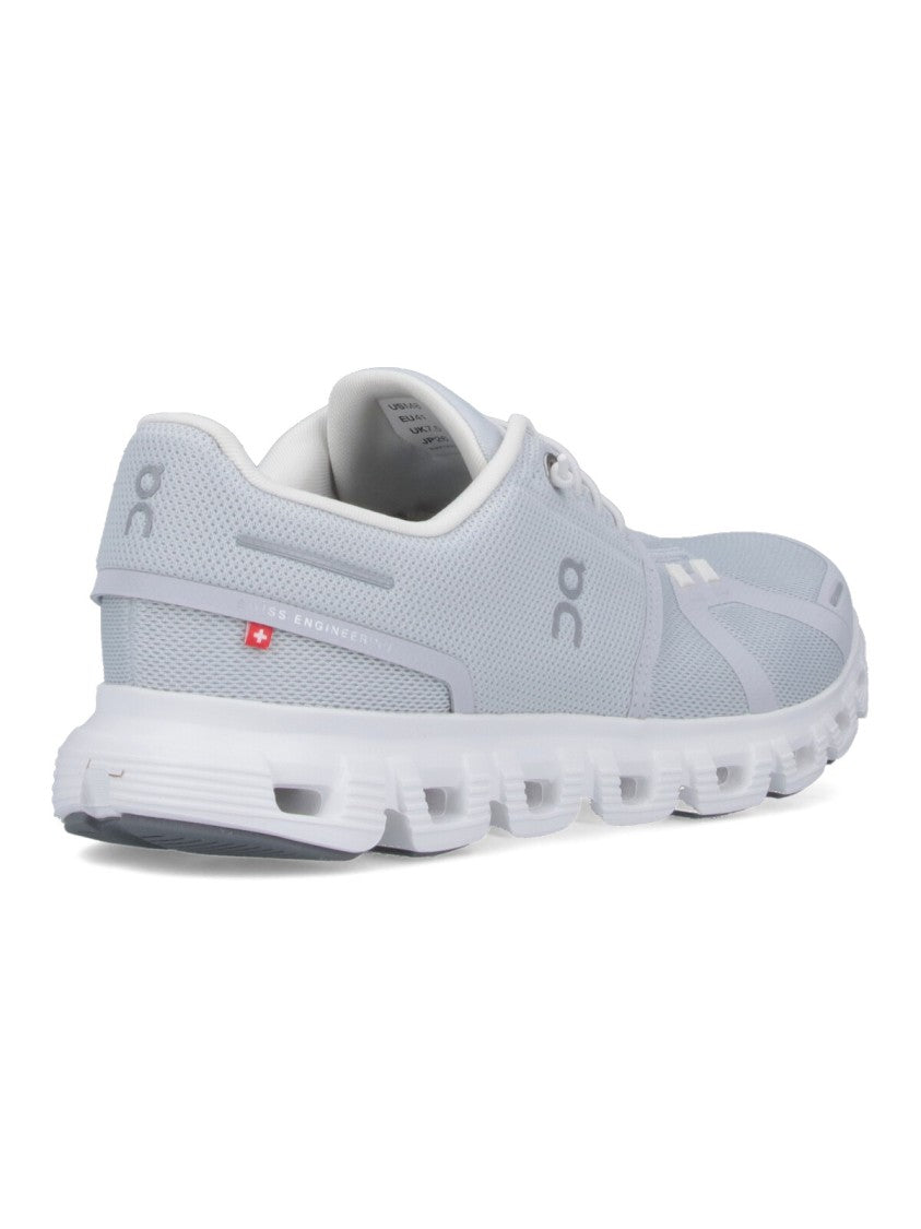 On Gray Cloud 6 Mesh Sneakers