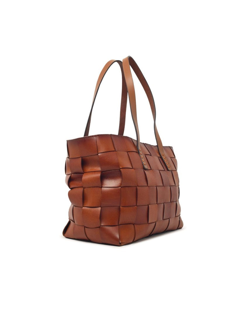Dragon Diffusion 'Japan Tote' Light Brown Leather Bag