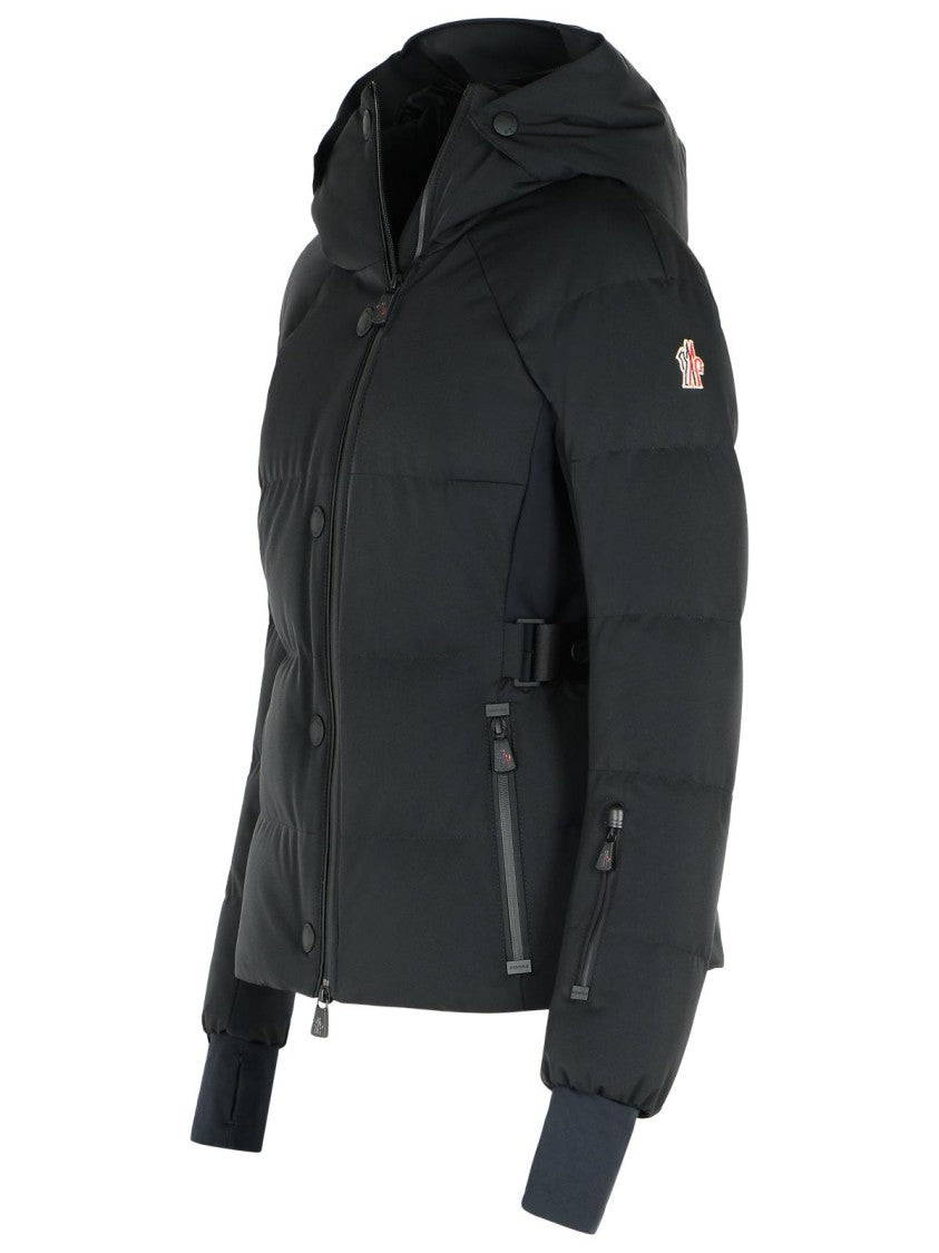 Moncler Grenoble 'Guyane' Black Polyamide Blend Down Jacket