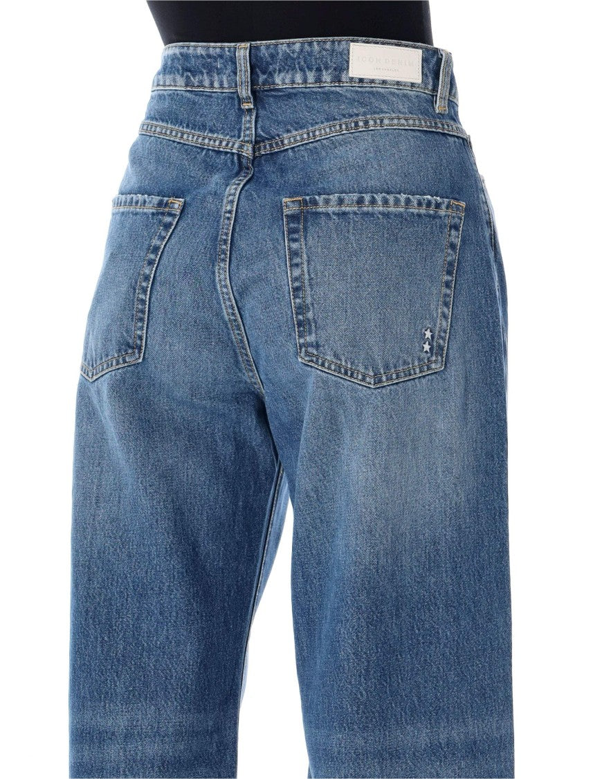 Icon Denim Debby Eclipse High-Waisted Wide-Leg Jeans