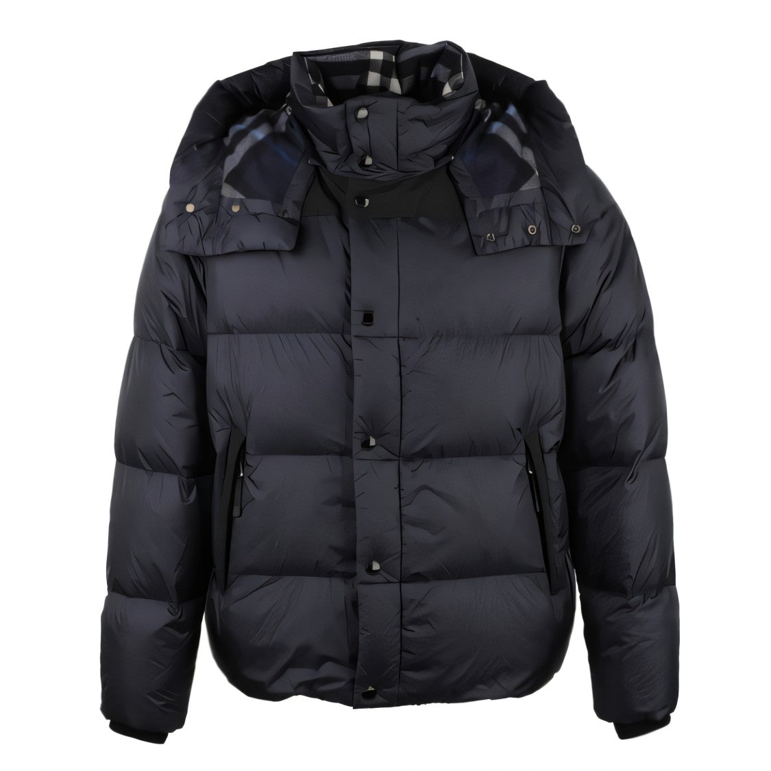 Burberry Quilted Puffer Jacket With Detachable Hood