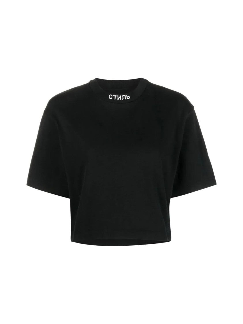 Heron Preston Nf Ctnmb Logo Crop T-Shirt