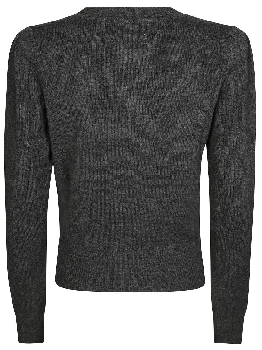 Isabel Marant Étoile Classic Black Pullover With Ribbed Details