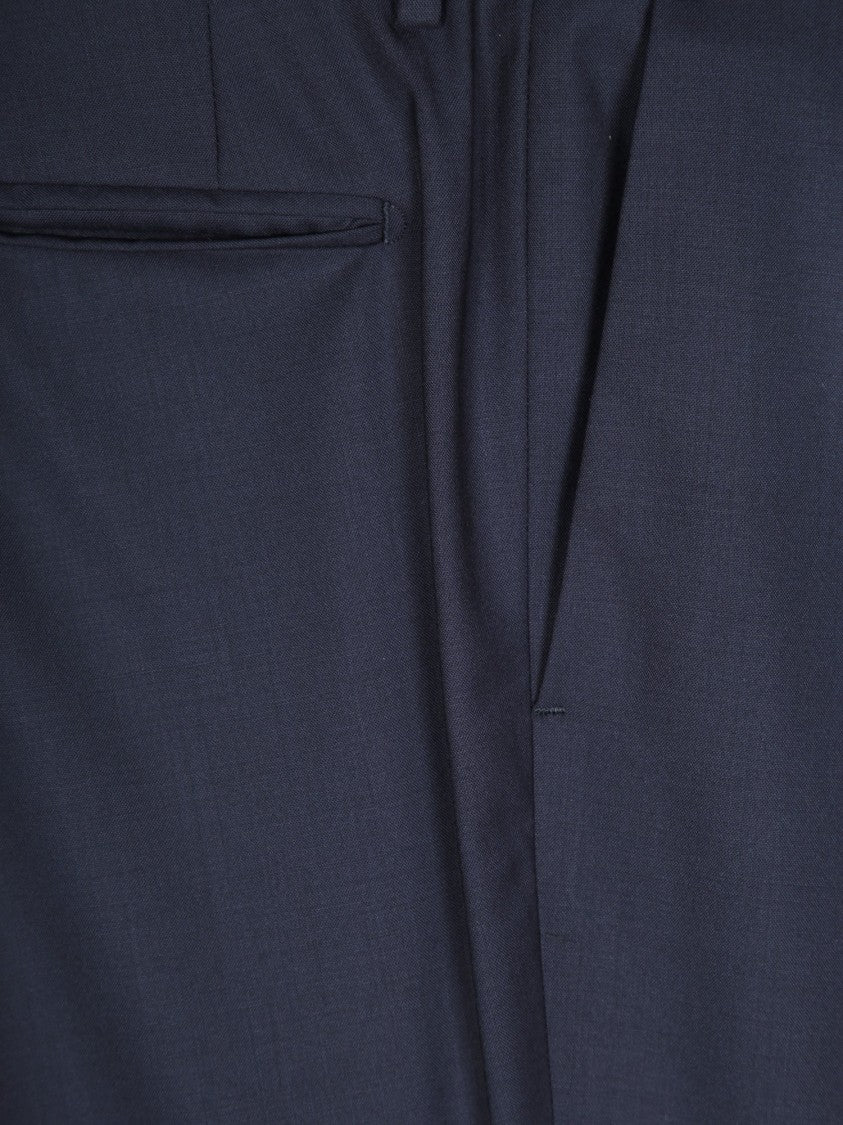 Boglioli Tailored Blue Wool Suit