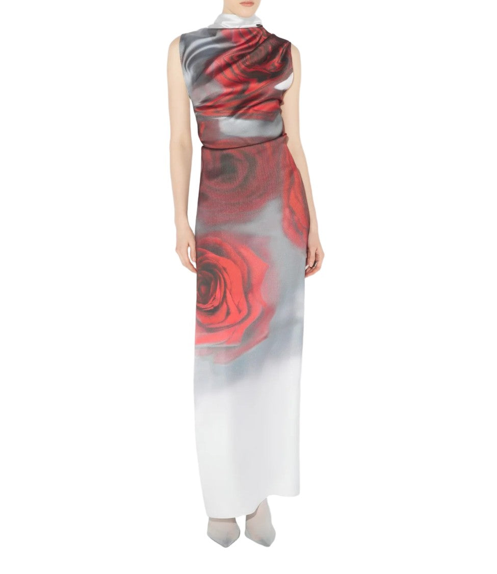 Jean Paul Gaultier Long Satin Dress