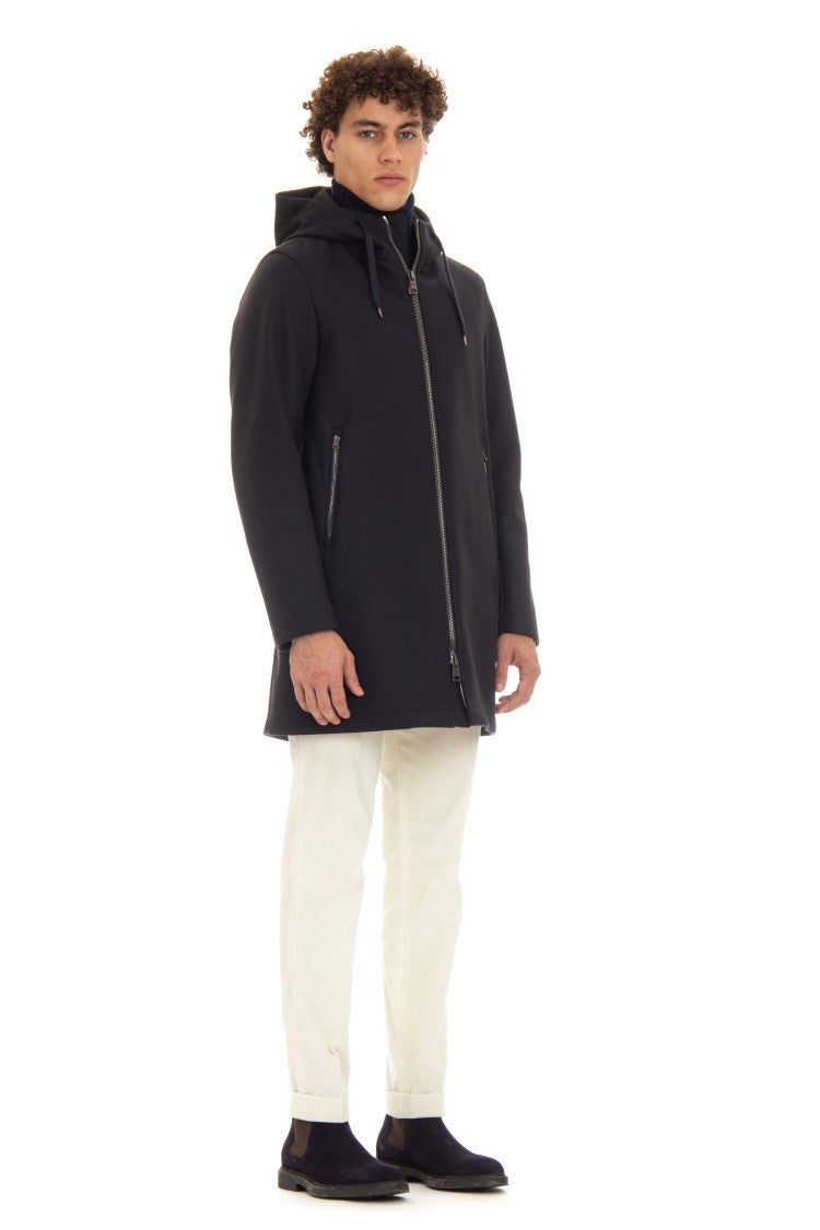 Herno Wool-Scuba Lined Parka