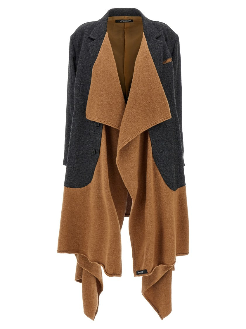 Undercover Shetland Wool Shawl Blazer