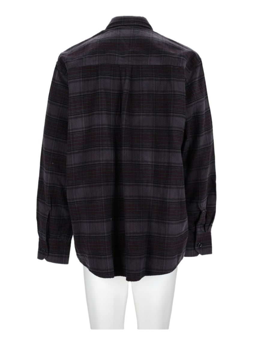 Our Legacy Long-Sleeve Plaid Cotton Shirt