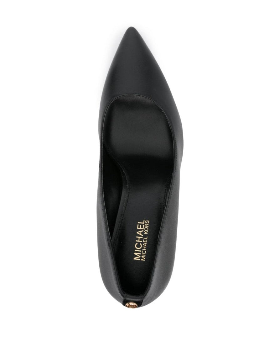 Michael Kors Black Half Heel Shoes