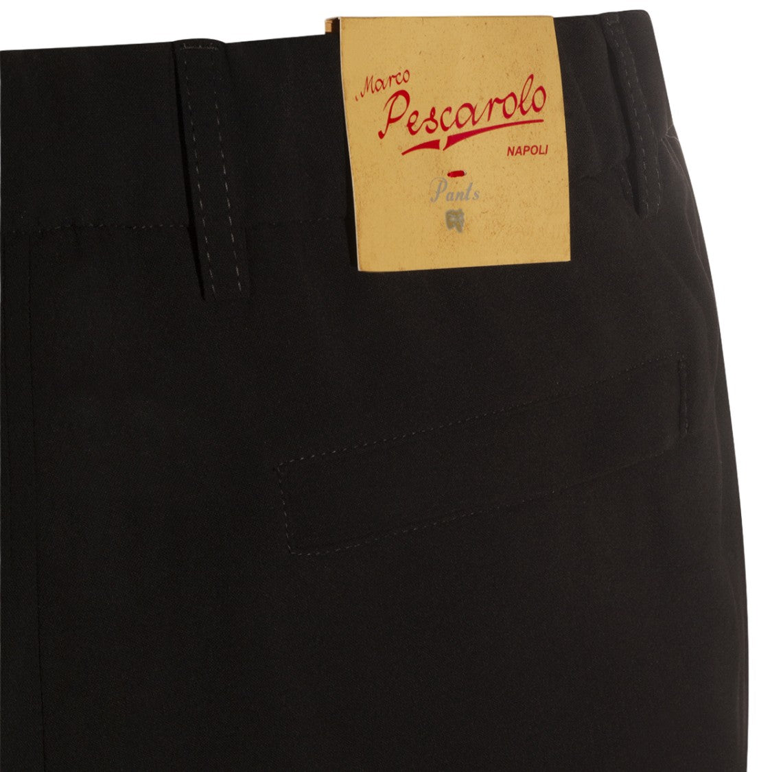 Marco Pescarolo Tailored Slim Fit Trousers With Clean Front