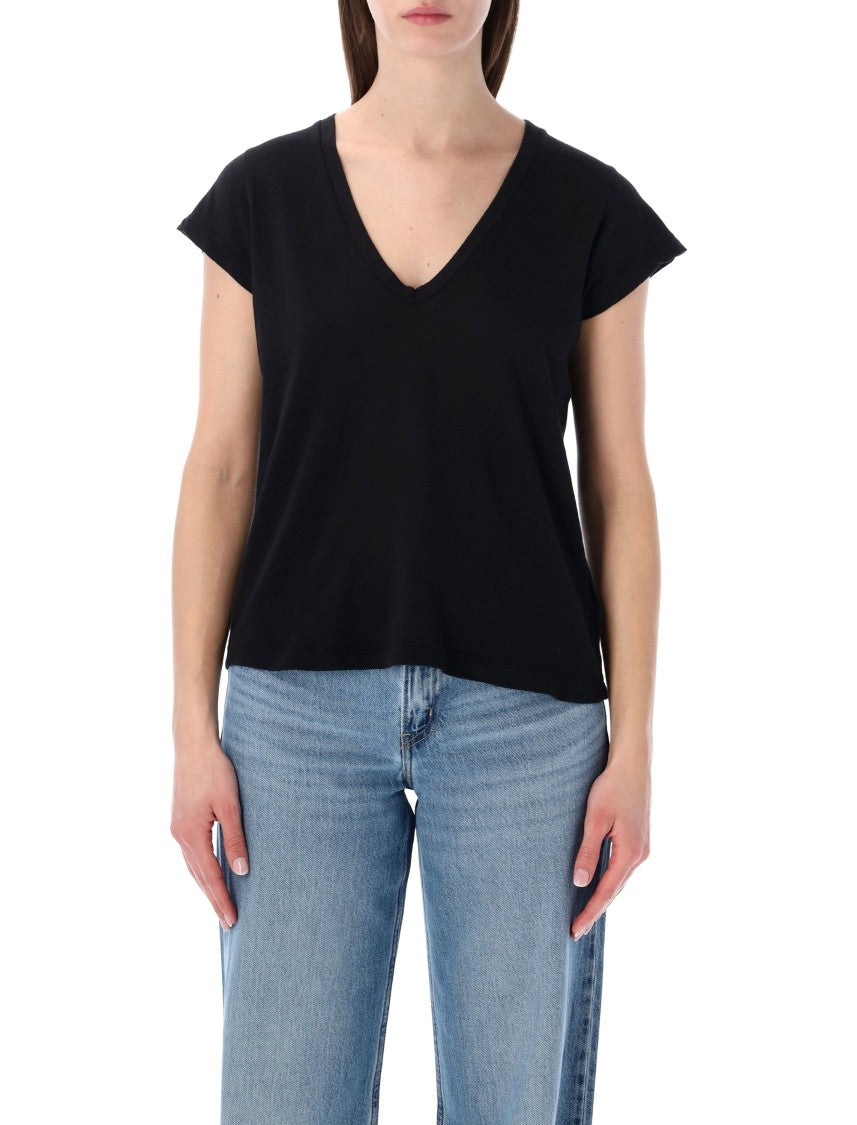 James Perse James Perse Deep V Neck T Shirt