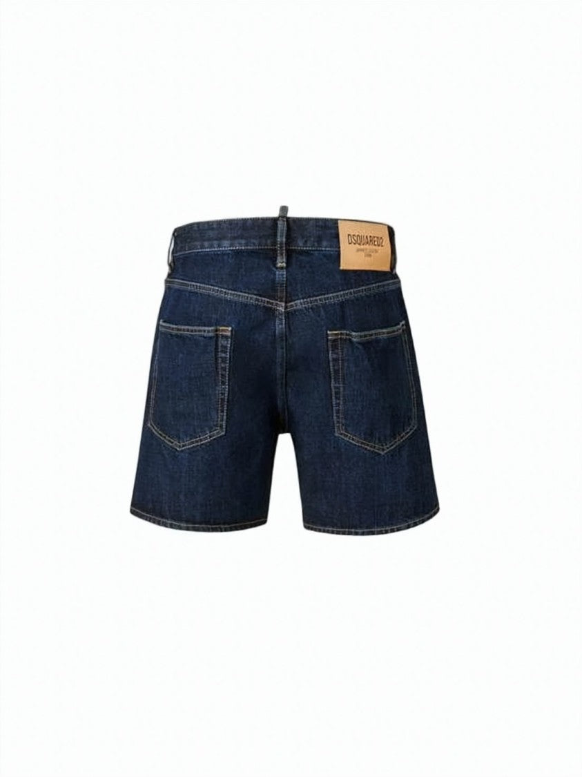 Dsquared2 Dark Indigo Denim Shorts