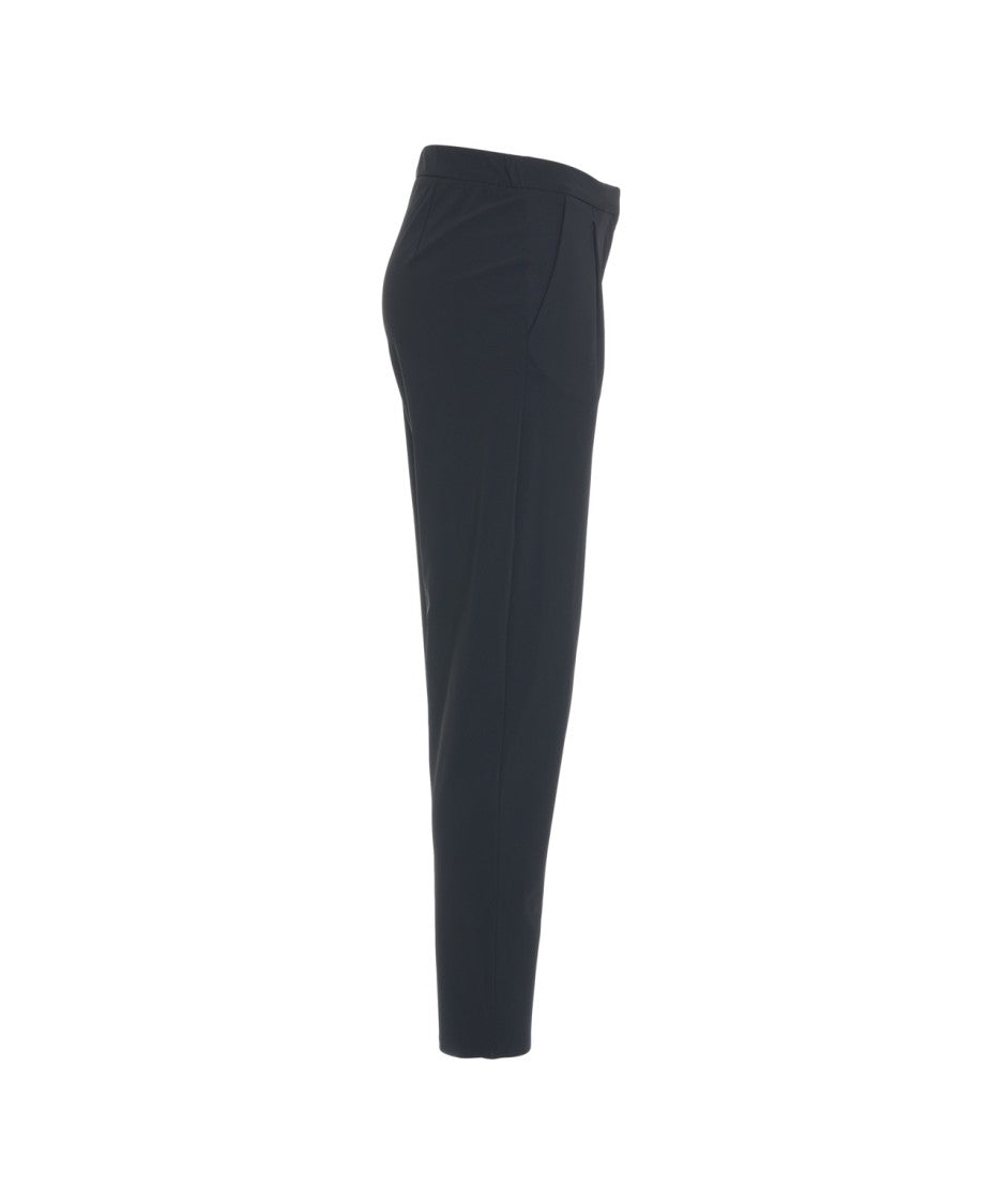 Alpha Tauri Pleated Trousers With Contemporary Fit And Concealed Closure
