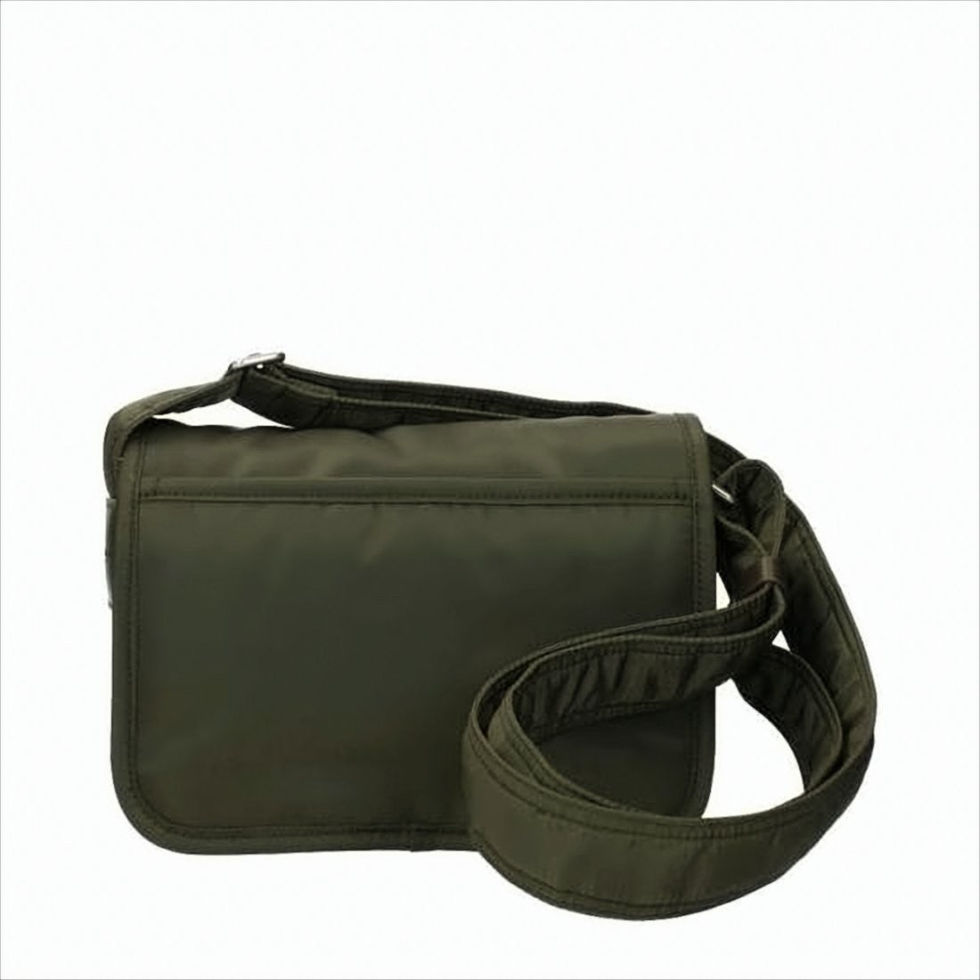 Saint Laurent Structured Nylon Crossbody Bag With Tonal Logo