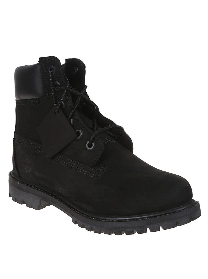 Timberland Black 6-Inch Waterproof Lace-Up Boot