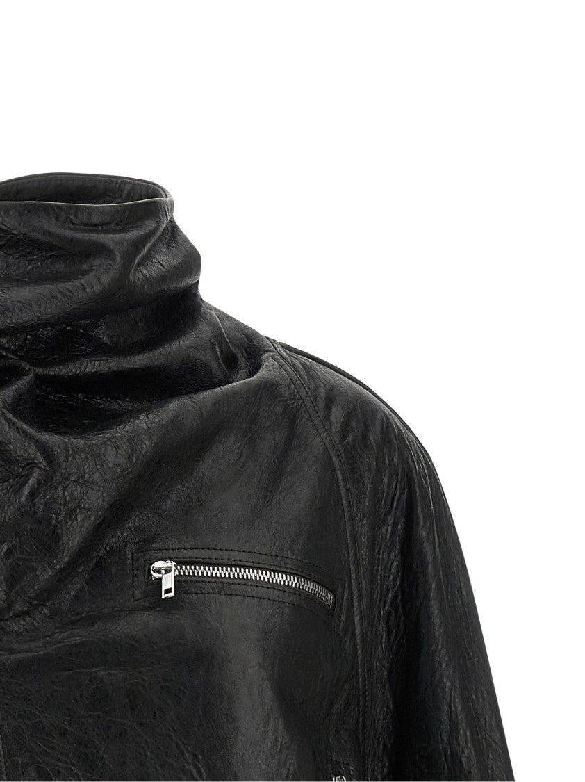 Rick Owens 'Cropped Scarf Flight' Jacket