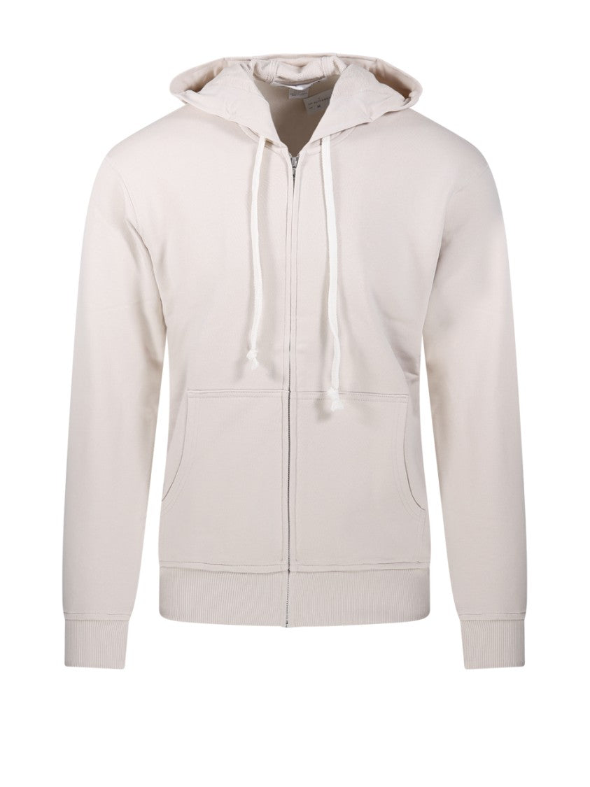 Comme Des Garçons Zip-Up Hooded Sweatshirt