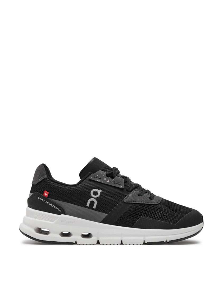 On Running Black White Textile Cloudrift Sneakers