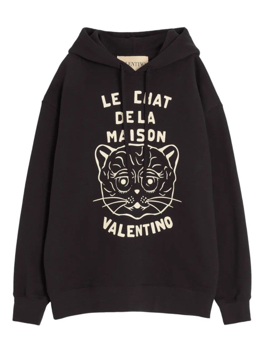 Valentino Le Chat De La Maison Graphic Sweatshirt