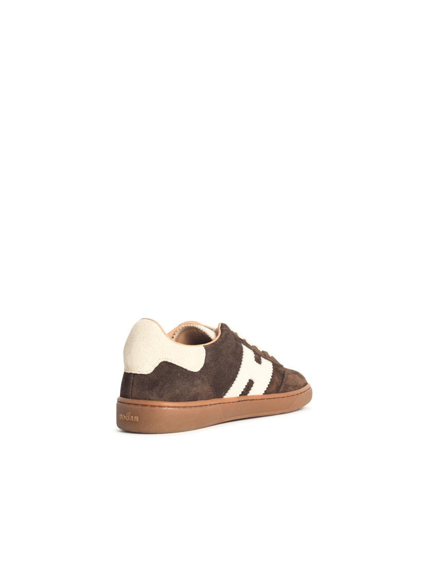 Hogan 'Cool' Brown Suede Sneakers