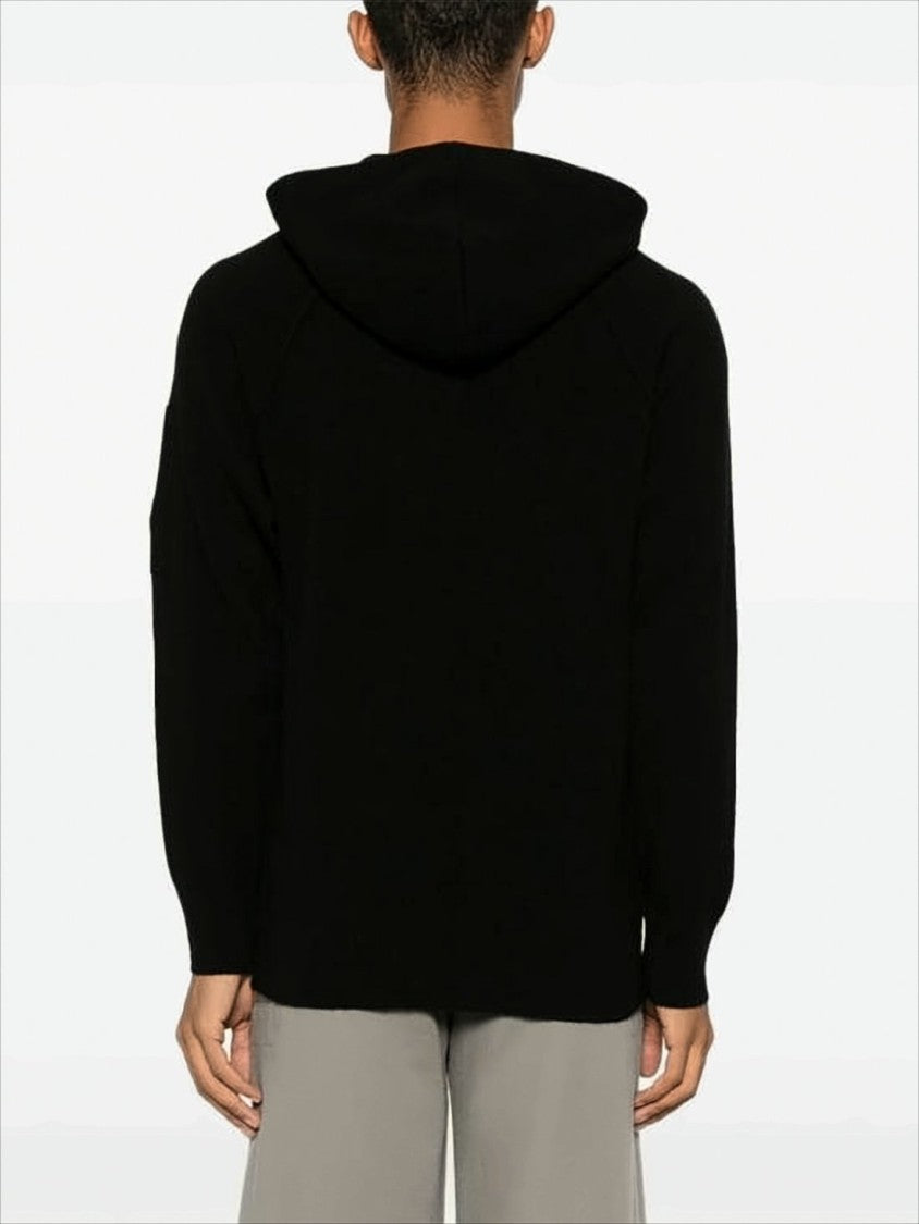 C.P. Company Relaxed-Fit Hooded Sweatshirt In Soft Wool Blend