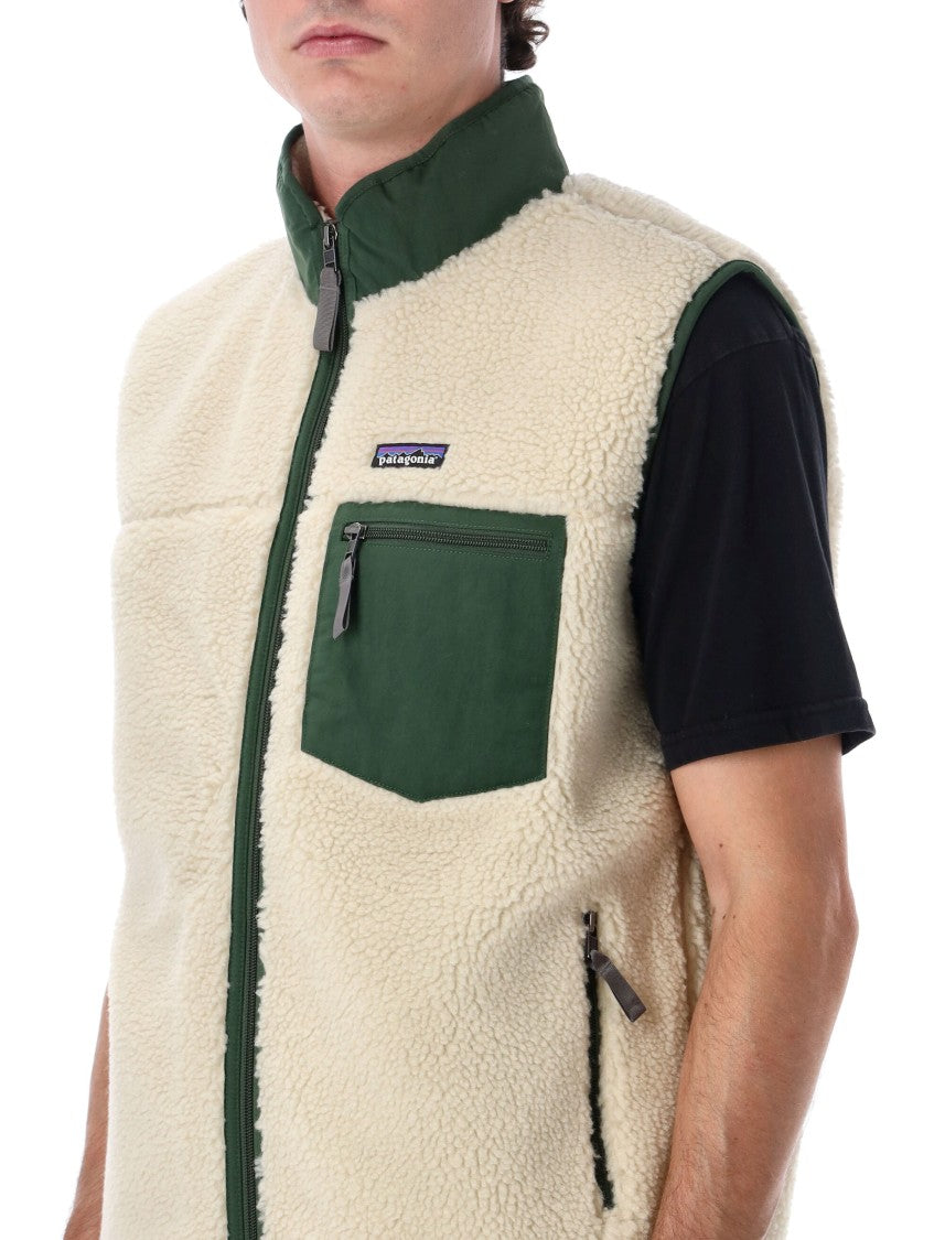 Patagonia Windproof Fleece High-Collar Vest