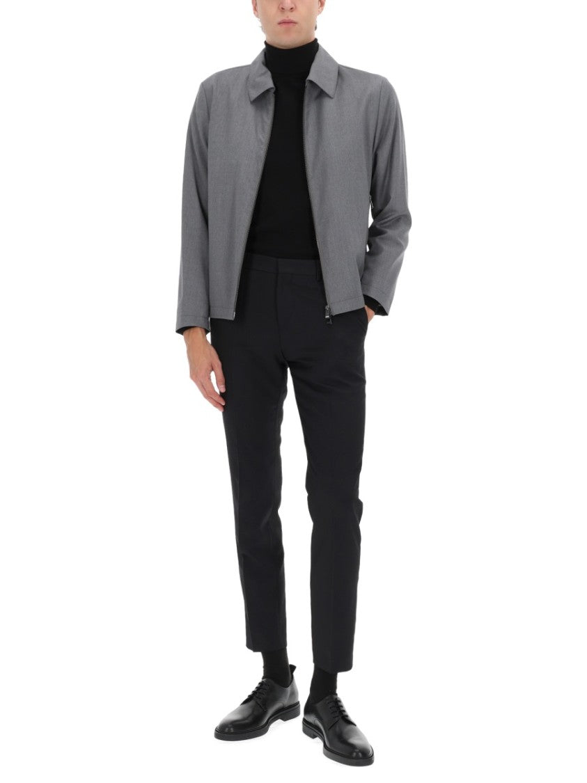 Boss H-Hanry-Wing Slim Fit Virgin Wool Jacket