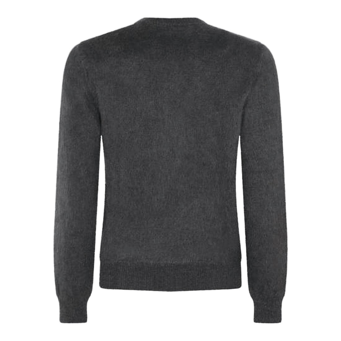 Fendi Textured Grey Knit Sweater