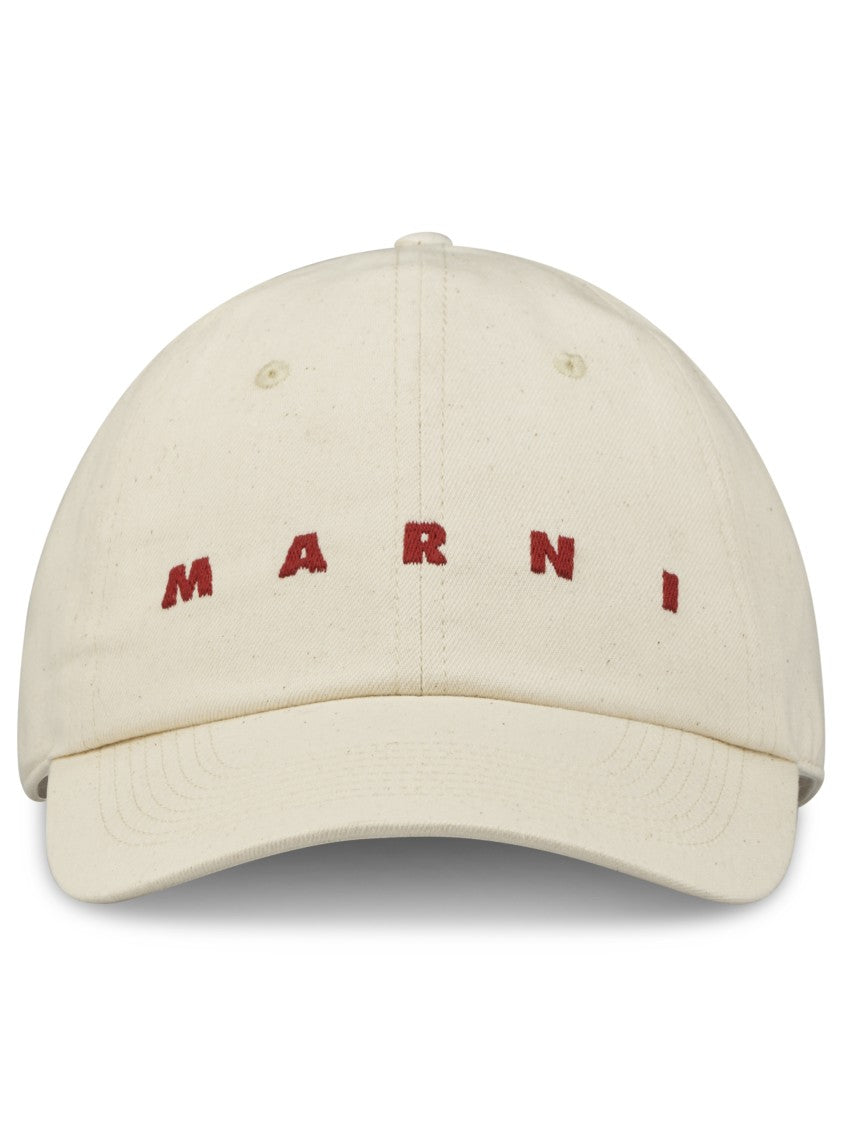 Marni Classic Six-Panel Cap With Adjustable Strap