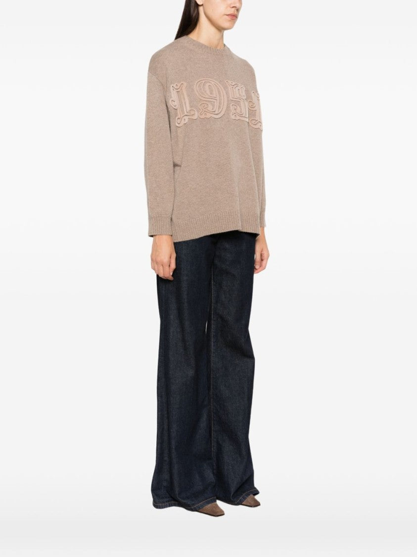 Max Mara Oversized Textured 1951 Knit Sweater