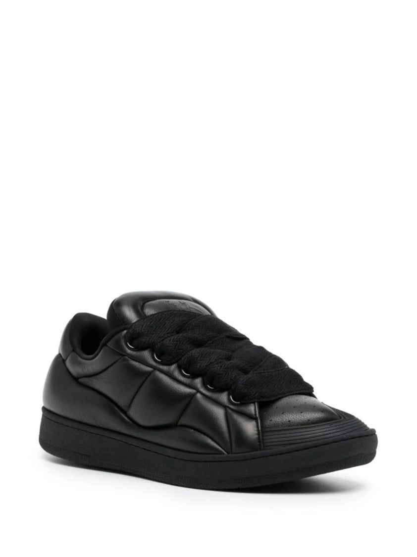 Lanvin Curb Xl Leather Sneakers