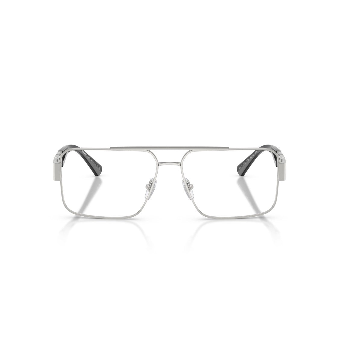 Versace 0Ve1308 Rectangular Steel Eyeglasses