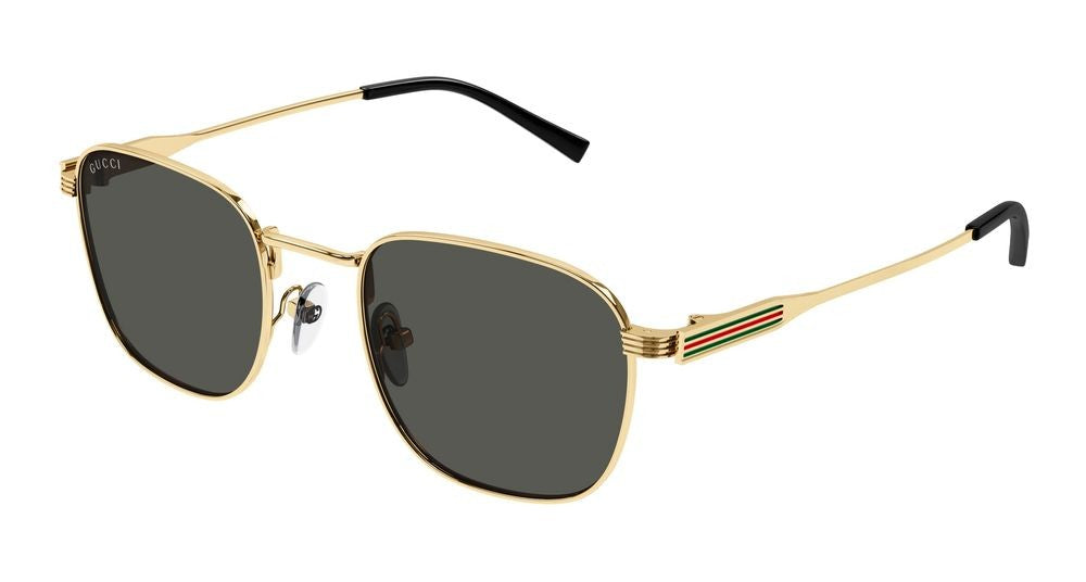 Gucci Gold Gg1876s Metal Frame Sunglasses