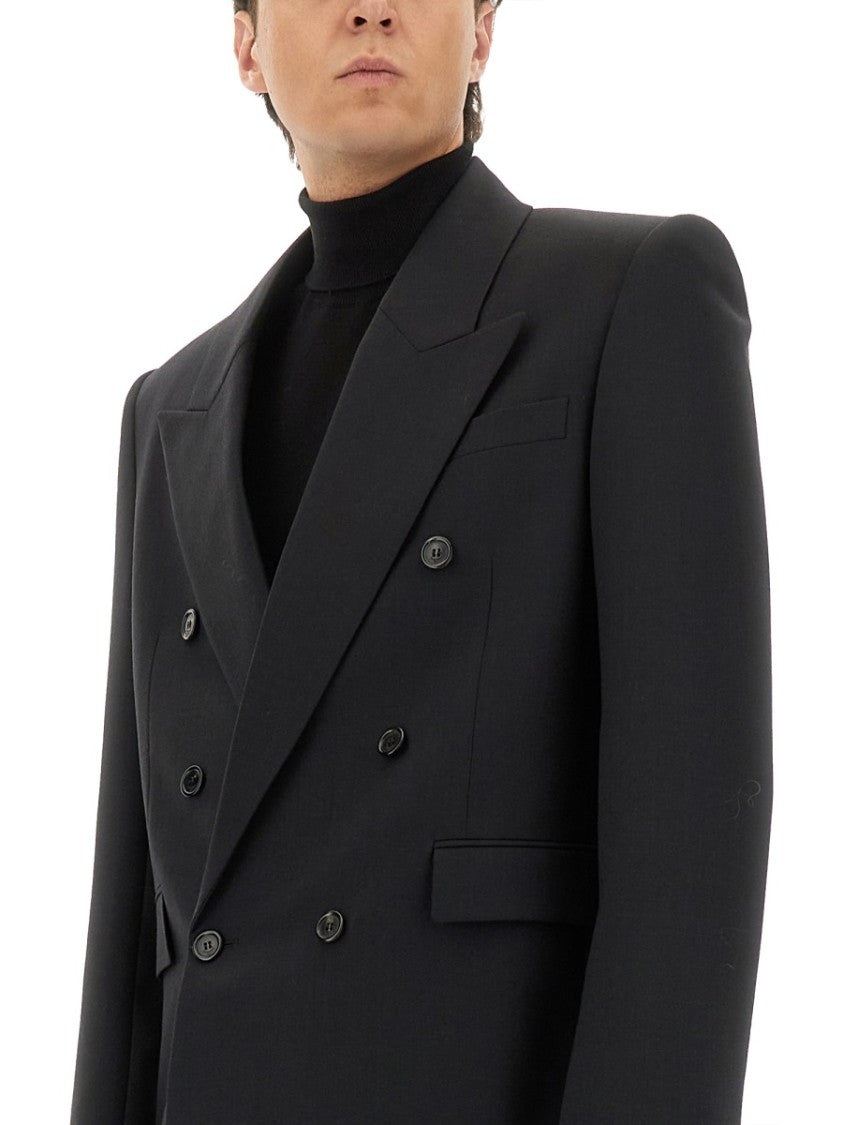 Saint Laurent Double-Breasted Wool Jacket